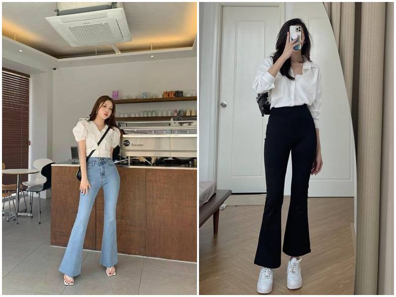 Cách Gen Z Việt Nam tái hiện phong cách quần ống loe và áo crop top