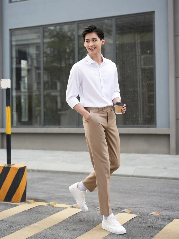 Sơ mi với quần tây, suit, blazer